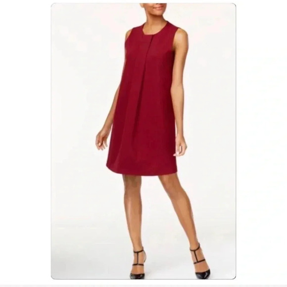 NEW! Alfani Pleated A Line Dress, sizes 8 - Picture 1 of 5